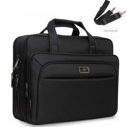 Bags Crossten Large Capacity Single Shoulder Bag 14" 15" 16 Inches Travel Bag Men's casual Handbags Business Briefcase Laptop Bag