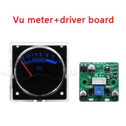 Amplifier 2pcs 40mm DC 5V VU Meter Stereo Amplifier Board level Indicator Adjustable With Driver Backlight For 550W Audio Amplifier