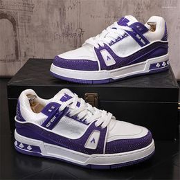 Casual Shoes 2024 For Men Sport Fully-Drilled Breathable Flat Skateboard Youth Street Cool Sneakers
