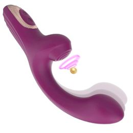 sex toys New product for women, heated vibration tapping massage stick, strong vibration masturbator, couple teasing double headed stick, adult sexual products