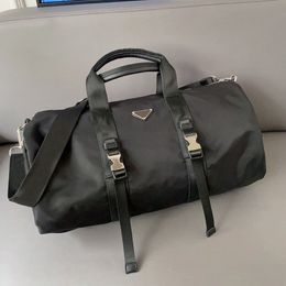 Large Capacity Duffle Bag Chain Travel Bags Outdoor Nylon Plain Print Stripes Letter Soft Single Designer Luggage Bag 295245m