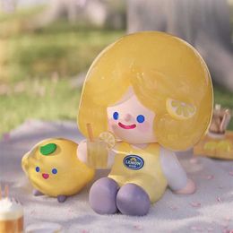 Blind box New Rico Happy Picnic Together Series Blind Box Toys Mystery Box Kawaii Action Figures Desktop Ornament Girl Gifts Y240422