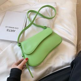 Shoulder Bags For Green Small PU Women Leather Crossbody 2024 Fashion Trendy Lady Luxury Handbags And Purses