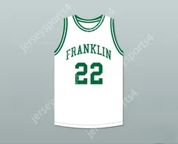 CUSTOM ANY Name Number Mens Youth/Kids ANDRE IGUODALA 22 FRANKLIN MIDDLE SCHOOL WHITE BASKETBALL JERSEY 1 TOP Stitched S-6XL