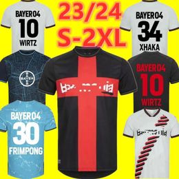 2023 2024 Bayer 04 Leverkusen Soccer Jerseys 23/24 Home Away third BAKKER Wirtz DEMIRBAY BAILEY HOME CH Aranguiz Paulo Schick Football Shirt Kits S-2XL