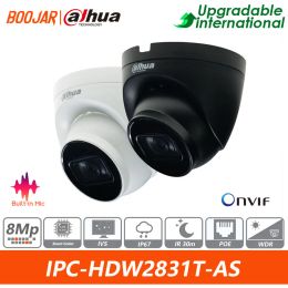 Lens Dahua Original IPCHDW2831TASS2 International Version 8MP IR 30M Builtin MicLite IR Fixedfocal Eyeball Network Camera