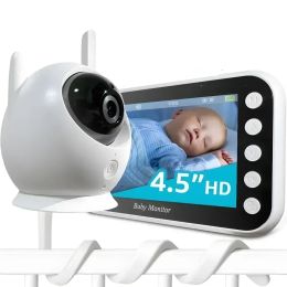 Monitors 4.3 Inch Baby Monitor With Camera Cry Babies 2X Zoom 2 Way Audio VOX Lullaby Babyphone New Born Baby Items Safety for Baby Sleep