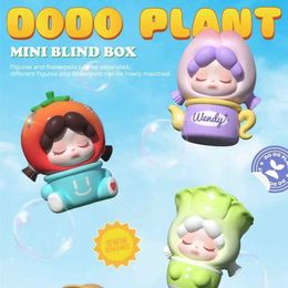 Blind box Original DODO PLANT Series Mini Blind Box Toys Mystery Box Doll Cute Anime Figure Desktop Model Surprise Girls Gift Collection Y240422