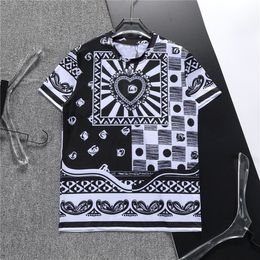 Fashion T-shirt Men's and Women's Designer T-shirt Crew-neck Clothing Patterned Top Casual Chest Letter Shirt Street Short Sleeves Shirt M-3XL #05