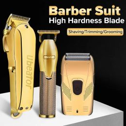 Trimmer Ubeator gold suit 3 in 1 hair clipper hair trimmer Electric Hair Cutting Machine Rechargeable New Man Shaver Trimmer For Men