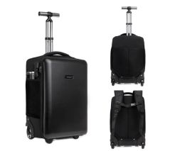 Bags Women travel trolley bag Luggage Suitcase Business unisex carry on hand Luggage bag On Wheels Rolling backpack baggage suitcases