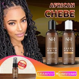 Shampoo&Conditioner Sevich Chebe Hair Care Set 100ml Hair Loss Treatment Shampoo Traction Alopecia Anti Hair Break Conditioner Hair Growth Products