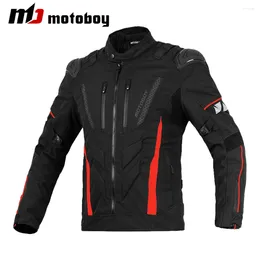 Motorcycle Apparel Men Cold-proof Jacket Moto Protector Pants Armor Touring Clothing Protective Gear The Four Seasons