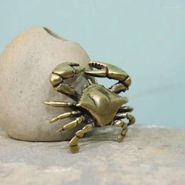 Necklace Earrings Set Ancient Copper-plated Crab Tea Pet Four Treasures Of The Study Pen Holder Solid Bronze