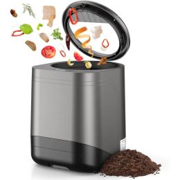 Control Electric Composter for Kitchen,2.5L Smart Kitchen Waste Composter,Indoor Food Compost Machine for Apartment Countertop