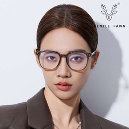 202306 Fashion Anti Blue Light Flat Mirror for Men and Women Tr Display Face Small Eye Lens Frame Can Be Paired with Myopia Glasses