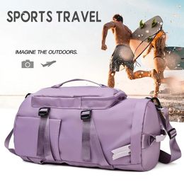 Outdoor Bags Men Women Gym For Fitness Training Travel Sport Bag Multifunction Dry Wet Separation Sac De