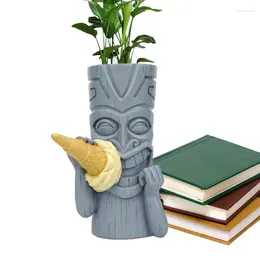 Vases Flower Vase Ice Cream Smashing Totem Farmhouse Decorative For Study Rooms Balconies Bedrooms Gardens And Living