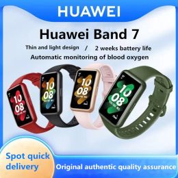 Sandals Huawei Band 7 Smart Bracelet Continuous Blood Oxygen Monitoring Full Screen Sports Bracelet New Standard Edition Smart No Box