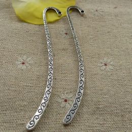 Components 60 Pieces Tibetan Silver Nice Bookmarks 85x14MM C4258 Jewellery Finding Craft