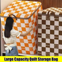 Bags Big Capacity Organisers NonWoven Closet Quilt Clothes Storage Bag Closet Box Wardrobe Organiser Bags DustProof Moving Packing