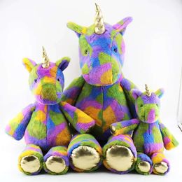 New Design Cute Rainbow Stuffed Wholesale Animal Plush Unicorn for Promotional Baby Toy Gift