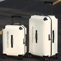 Luggage New Large capacity Spinner Brand Rolling Luggage 20/24/26/28/30 inch boarding box multifunctional password trolley suitcase