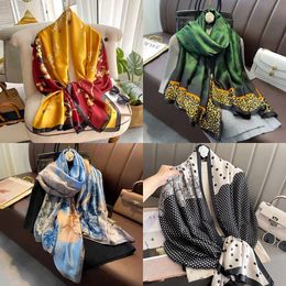 Brand Scarves Women Scarf Summer Silk Scarves Shawls Lady Wraps Soft Pashimina Female Echarpe Designer Beach Stole Bandana 230