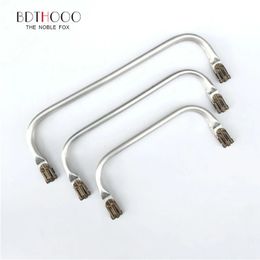 20cm 25cm 30cm Bag Frame For Purse Doctor Metal Aluminium Tube Handle Accessories Clutch Parts 3 Colour 240407