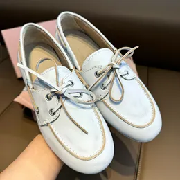 10A роскошные сумочки дизайнерские лоферы Spring New Leather Color Retro Flat Lazy Slip-On Mallow Mount Single обувь