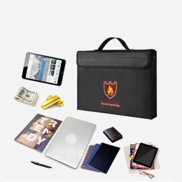 Bags Business Fireproof Briefcase Shoulder Ipad Book Pouch Waterproof Document Storage Bag Portable Men Travel Gadgets Organize Tote