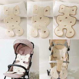 Stroller Parts Breathable Summer Baby Seat Cushion Soft Cartoon Born Pushchair Mattress Mat Universal Kid Pram Liner Insert