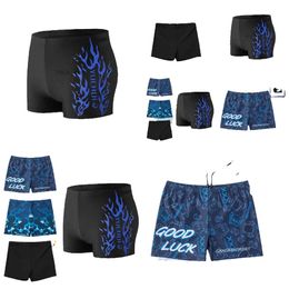 Mens Shorts Swimsuit Beach Sport Swim Trunks Men Surf Swimming Shorts For Male Swimwear Boxer Quick Drying Briefs Plus Size Sports Pant Man