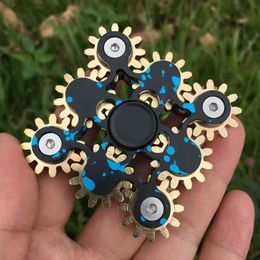 Decompression Toy 9 Gears Hand Spinner High Quality Metal Fidget Spinners R188 Smooth Bearing Adult Stress Relief Toy Anti Stress Fidget Toys T240422