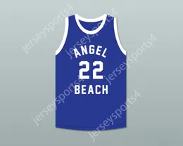 CUSTOM ANY Name Number Mens Youth/Kids BRIAN SCHWARTZ 22 ANGEL BEACH GATORS BASKETBALL JERSEY PORKY'S REVENGE TOP Stitched S-6XL