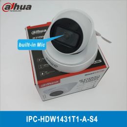 Lens Dahua IPCHDW1431T1AS4 4MP Builtin MIC Netwok Camera Entry IR Fixedfocal Eyeball ip camera