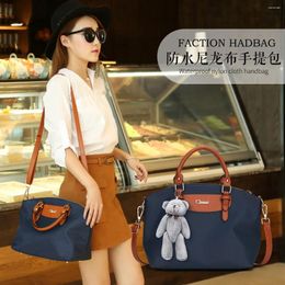 Shoulder Bags Xiaoning Sumitong Women's Bag Fashion Brand One Handbag Bear Waterproof Nylon 741