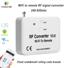 Control Wifi Switch 240~930mhz remote control bridge WIFI to remote RF converter for garage door for Smart Home