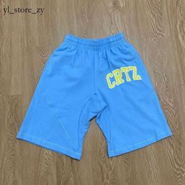 Corteizes Short Mens Shorts Ship Print Shorts INS Printing Trend Corteizes Hip-hop Skateboard Casual Pants Corteizes Man Loose Lightweight Breathable Short 5906