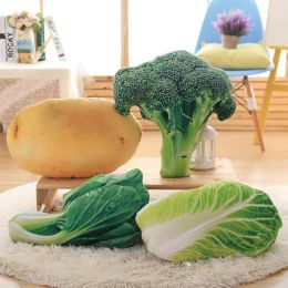 Dolls 1pc 50cm Creative Simulation Vegetable Plush toy Broccoli potato stuffed soft vegetable Pillow Cushion for Kid's Christmas gifts