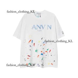 Designer T Shirt Men Fashion Graffiti Lanvine Shoe Llaveros Short Sleeve T Shirt Harajuku Summer Fashion Lavines Shoe Shirt Spacious Lavines Shoe Top Tees 921