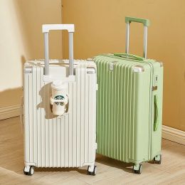 Luggage Luggage Trolley Case 20 22 24 26 28" Inch Multifunctional portable mute Durable Password Travel Suitcases Universal Wheel