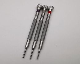 Repair Tools Kits T Shape Blade Screwdrivers For Watch Band Screws 12mm 14mm 16mm With PVC Tube Packing3609937