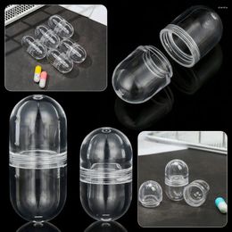 Storage Bottles 5Pcs/set Convenient Portable Container Splitters Bottle Empty Shell Box Cases