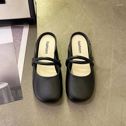 Casual Shoes Low Heel Designer Luxury Summer Flat Bottomed Elegant And Fashion Women Gentle Female