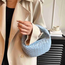 Trendy Original Bottegs Venets Brand Bags for Women Version Highend Textured Woven Knotted Bag Versatile Fashionable Simple Bags with 1to1 Logo