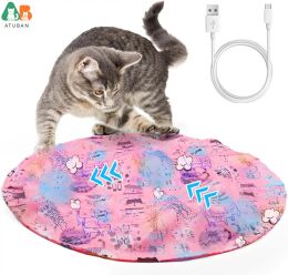Toys ATUBAN Cat Toys for Indoor Cats Ball Jumping and Rolling in Pouch,Hide Seek Cat Mat Toy Natural Hunting Instincts Kitten Toys