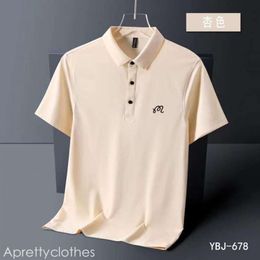 Malbon Mens Tshirts Summer Embroidered Malbon Golf Polo Shirt Men High Quality Mens Short Sleeve Breathable Quick Drying Top Business 235