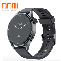 the New 1.32-inch High-definition RTL8763E Knob Controls Heart Rate, Body Temperature, Exercise, and Call Smartwatch