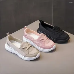 Casual Shoes Number 40 35 Women's Sneakers 2024 Original Flats White Trainers Woman Silvery Sport Loafter Classical Shoess